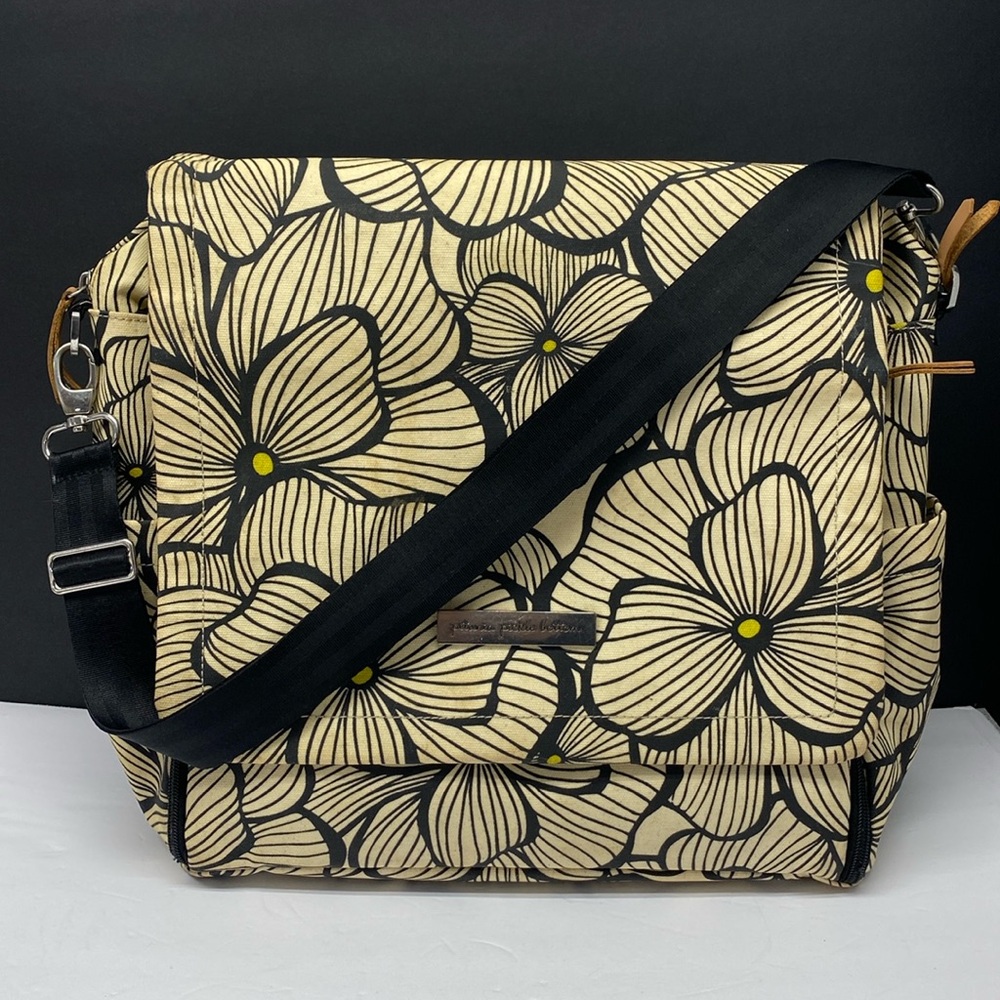 PETUNIA PICKLE BOTTOM Waxed Canvas Diaper Bag Backpack